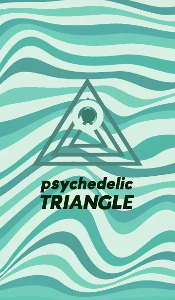 [LINE着せ替え] サイケデリック トライアングル 216の画像1