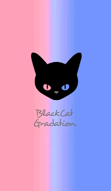 [LINE着せ替え] ブラック キャット 169の画像1