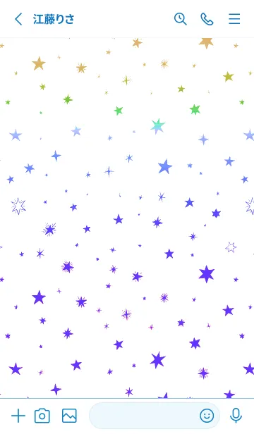 [LINE着せ替え] ミニ スターズ _133の画像2