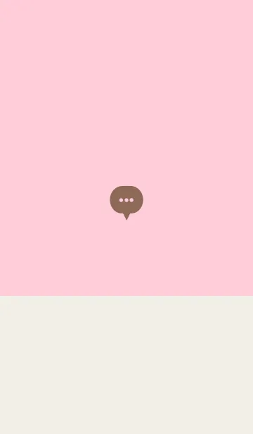 [LINE着せ替え] シンプル（beige pink)V.1511の画像1