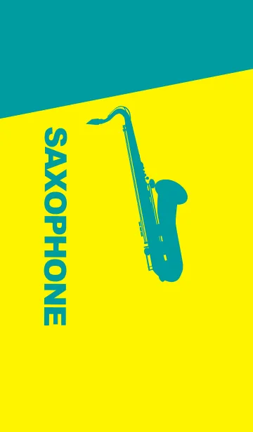 [LINE着せ替え] Saxophone CLR ペールレモンの画像1