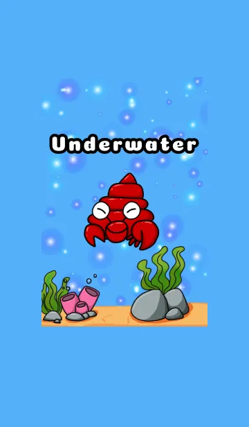 [LINE着せ替え] Underwater lineの画像1