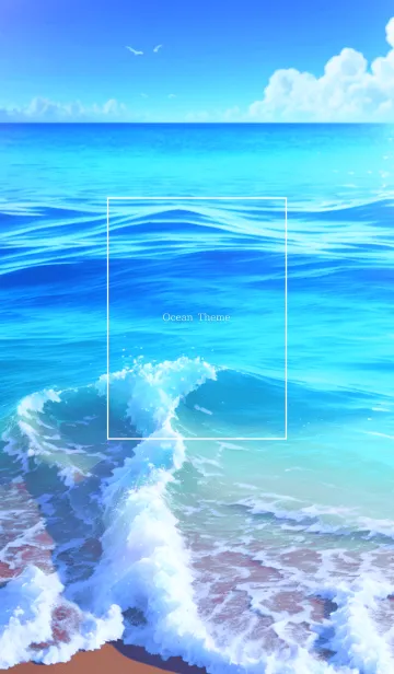 [LINE着せ替え] Ocean Theme - 001 BUの画像1