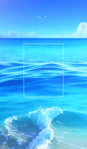 [LINE着せ替え] Ocean Theme - 002 BUの画像1