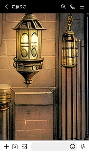 [LINE着せ替え] 猫紳士街_#EY019。の画像2