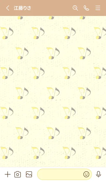 [LINE着せ替え] Clef dot ライムライトの画像2