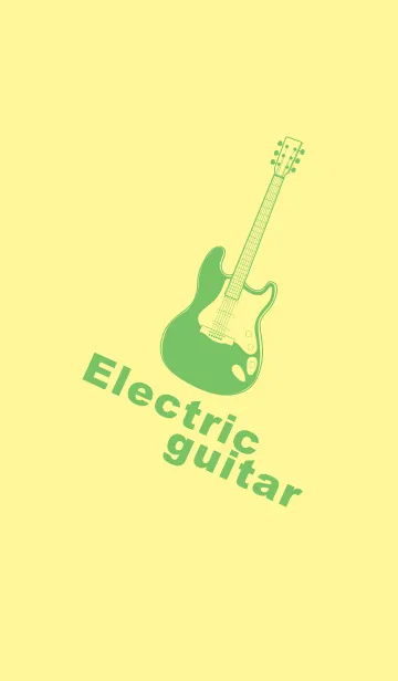 [LINE着せ替え] ELECTRIC GUITAR CLR ライムライトの画像1