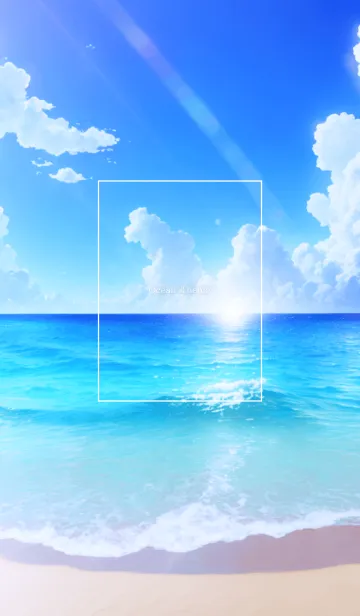 [LINE着せ替え] Ocean Theme - 003 BUの画像1