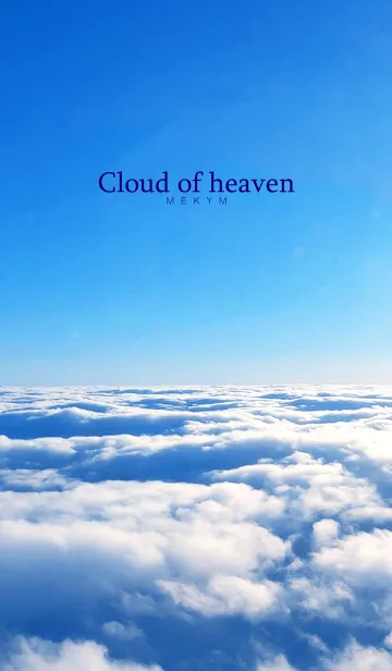 [LINE着せ替え] Cloud of heaven-SKY MEKYM 6の画像1