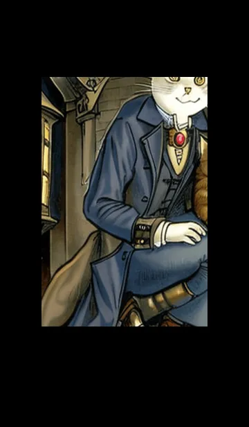 [LINE着せ替え] 猫紳士街#EZ04。の画像1