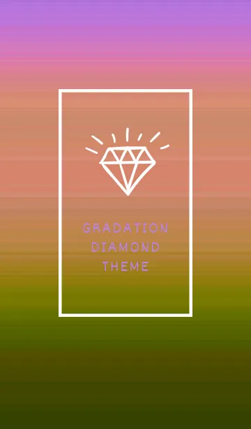 [LINE着せ替え] グラデーション ダイアモンド  248の画像1