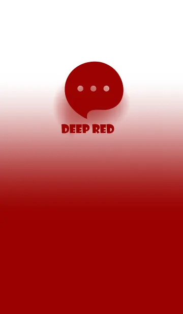[LINE着せ替え] Deep Red & White Theme V.4 (JP)の画像1