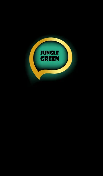 [LINE着せ替え] Jungle Green Gold Black Theme (JP)の画像1