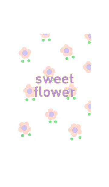 [LINE着せ替え] かわいい小さな花の画像1