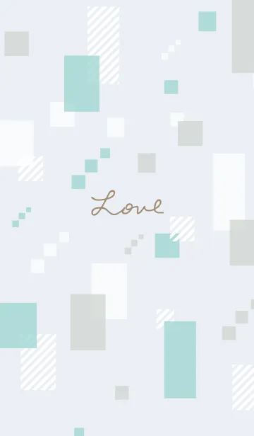 [LINE着せ替え] おしゃれ スクエア くすみカラー2の画像1