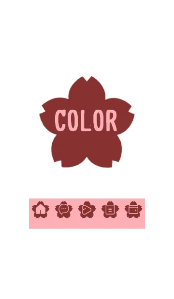 [LINE着せ替え] red color E28の画像1