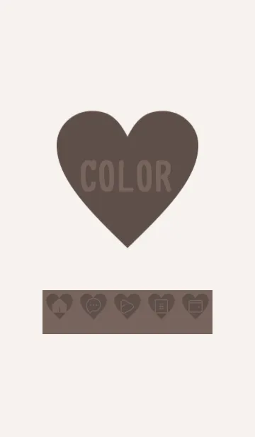 [LINE着せ替え] beige color F26の画像1