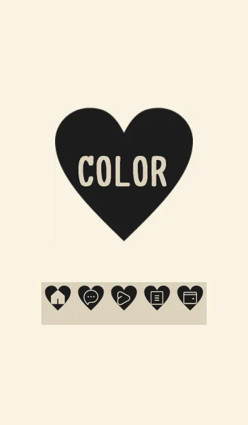 [LINE着せ替え] beige color F28の画像1