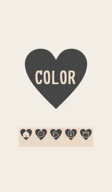 [LINE着せ替え] brown color F27の画像1