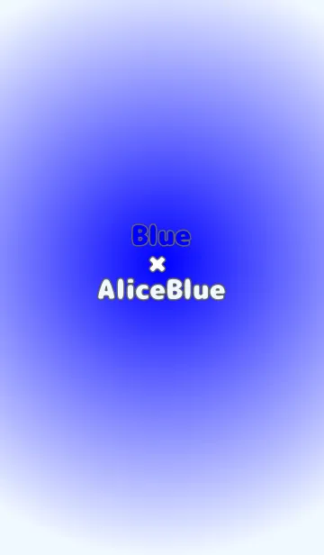 [LINE着せ替え] ブルー●アリスブルー.TKCの画像1