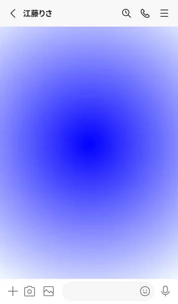 [LINE着せ替え] ブルー●アリスブルー.TKCの画像2