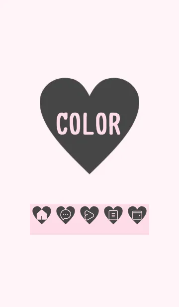 [LINE着せ替え] pink color F26の画像1