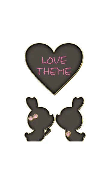 [LINE着せ替え] Enamel Pin LOVE THEME 19の画像1