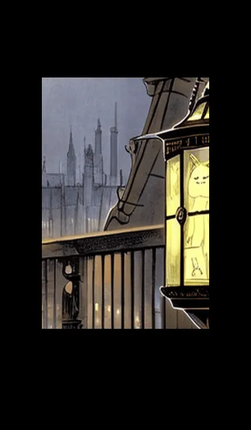 [LINE着せ替え] 猫紳士街#EZ014。の画像1