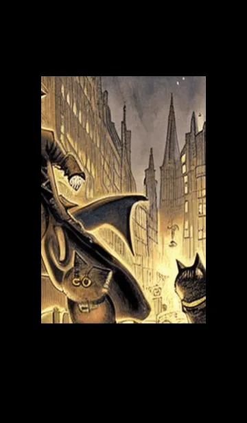 [LINE着せ替え] 猫紳士街#EZ013。の画像1