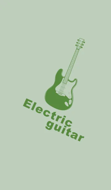 [LINE着せ替え] ELECTRIC GUITAR CLR 裏葉色の画像1