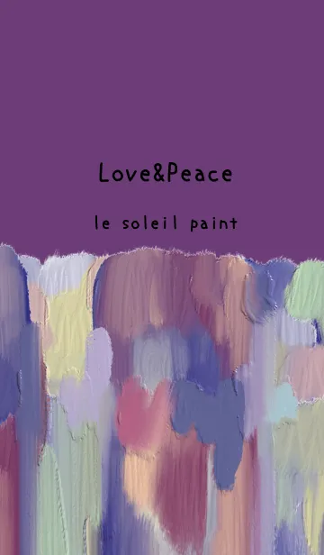 [LINE着せ替え] 油絵アート【le soleil paint 462】の画像1