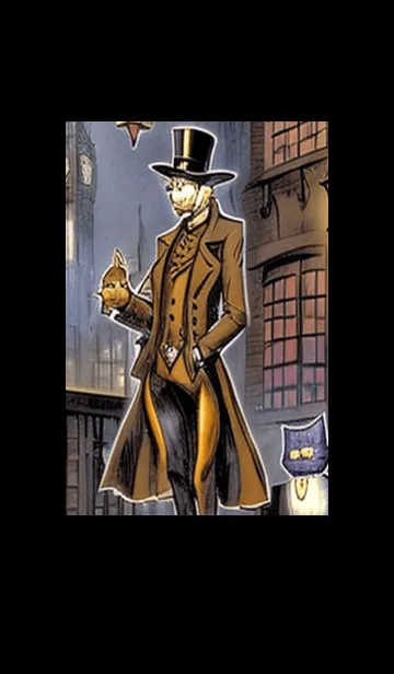 [LINE着せ替え] 猫紳士街#EZ011。の画像1