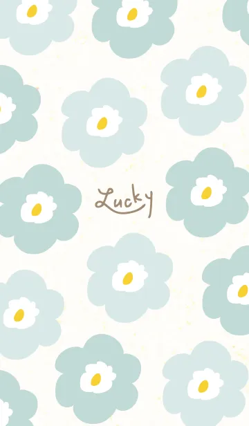 [LINE着せ替え] かわいい 北欧風 お花28の画像1