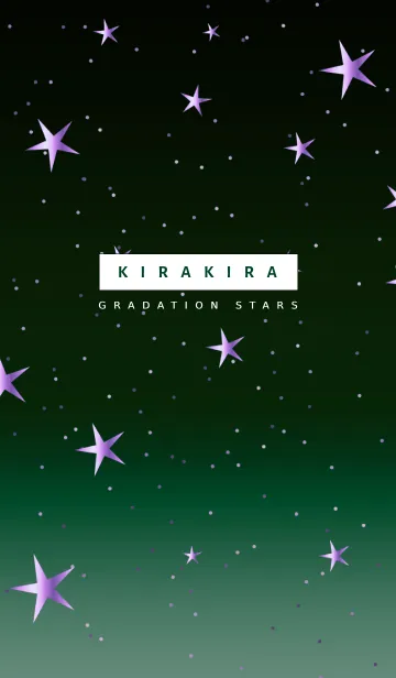 [LINE着せ替え] キラキラ ‐グラデーション・スター 9の画像1