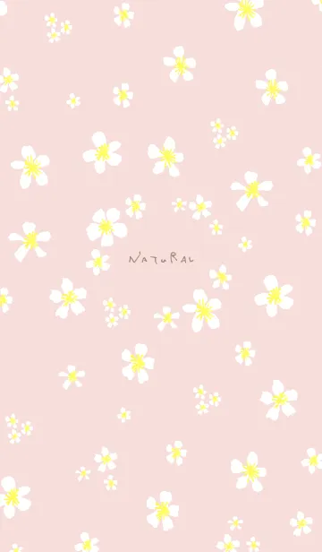 [LINE着せ替え] 白い小花が舞う4の画像1