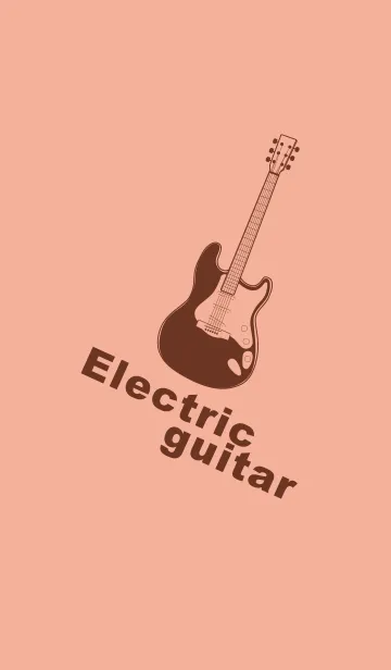 [LINE着せ替え] ELECTRIC GUITAR CLR 一斤染の画像1