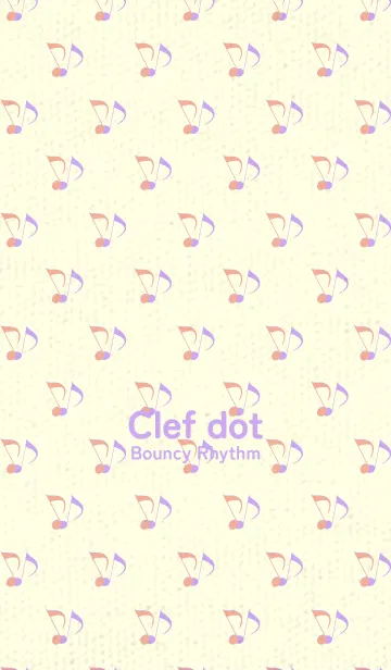 [LINE着せ替え] Clef dot 一斤染の画像1