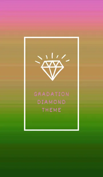 [LINE着せ替え] グラデーション ダイアモンド  249の画像1