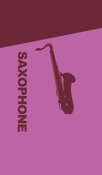 [LINE着せ替え] Saxophone CLR 若紫の画像1