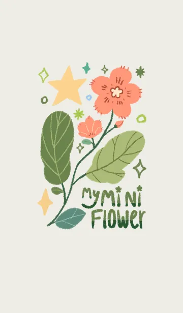 [LINE着せ替え] My Mini Flowerの画像1