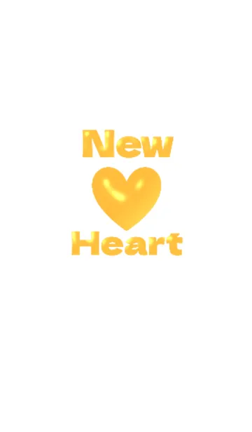 [LINE着せ替え] New Heart honeyyellowの画像1