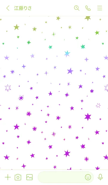 [LINE着せ替え] ミニ スターズ _134の画像2