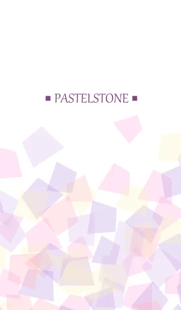 [LINE着せ替え] Pastel Stone 52の画像1
