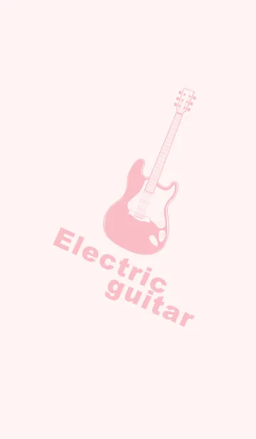 [LINE着せ替え] ELECTRIC GUITAR CLR 桜色の画像1