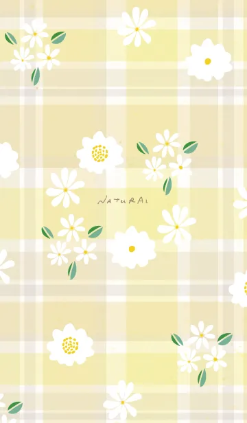 [LINE着せ替え] 白い小花 キュート10の画像1