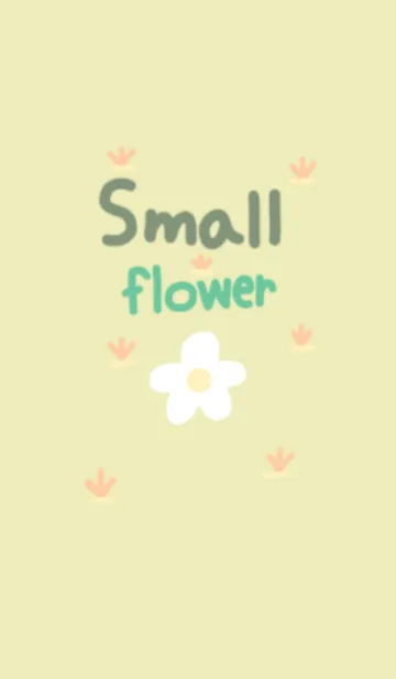 [LINE着せ替え] Small flower v.1の画像1