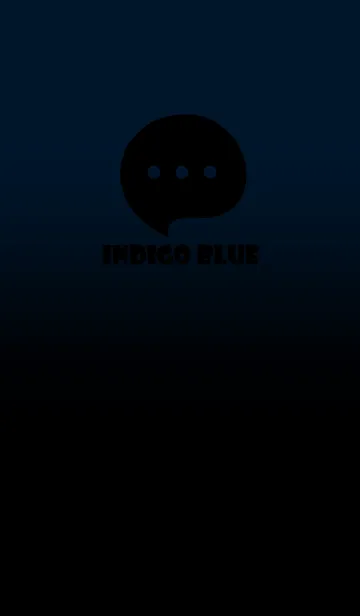 [LINE着せ替え] Black & Indigo Blue  Theme V4 (JP)の画像1