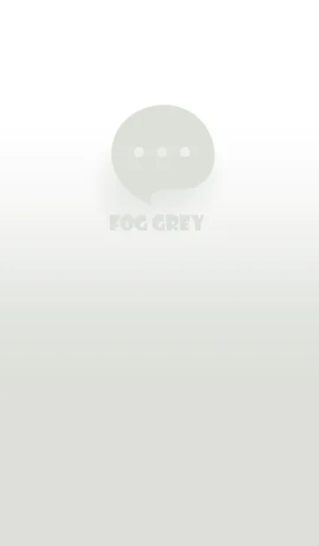 [LINE着せ替え] Fog Grey & White Theme V.4 (JP)の画像1
