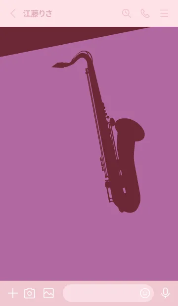 [LINE着せ替え] Saxophone CLR モーベットの画像2