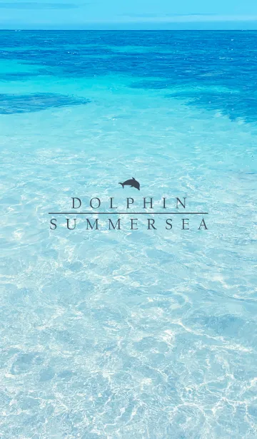 [LINE着せ替え] SUMMER SEA HAWAII BLUE-DOLPHIN 31の画像1